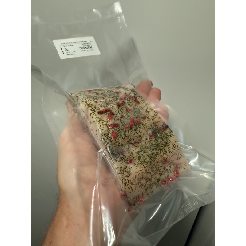 MAIGRE Gravelax Label Rouge corse (Argyrosomus regius)